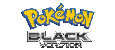 Pokemon Black title screen for Nintendo DS